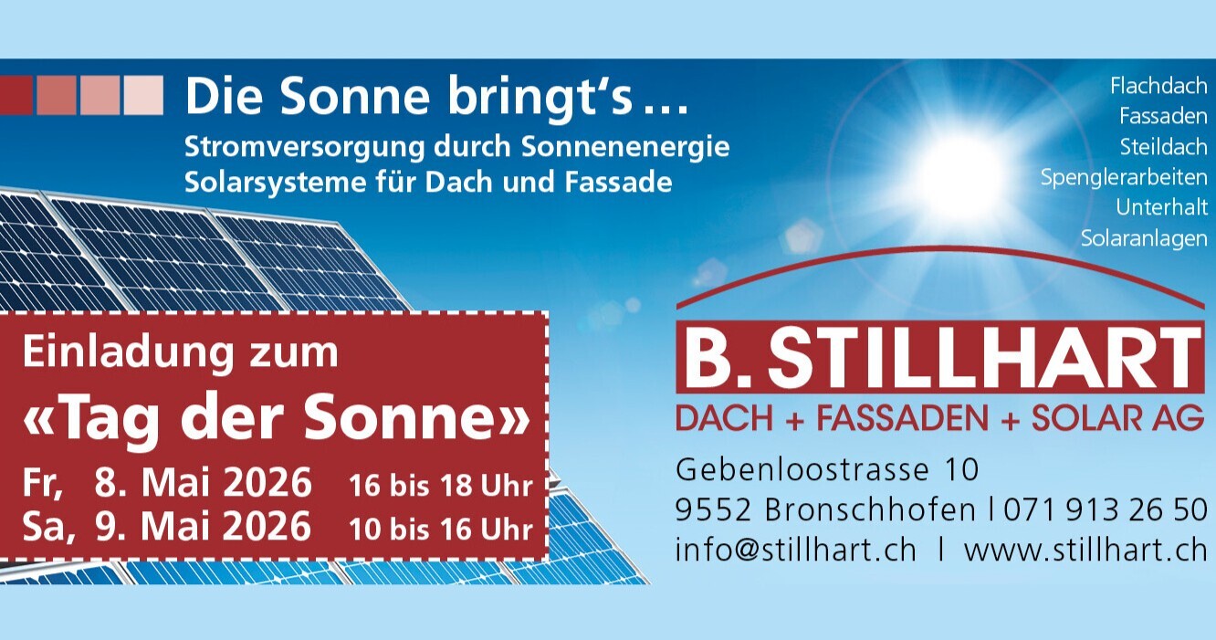 Die Sonne bringt’s…