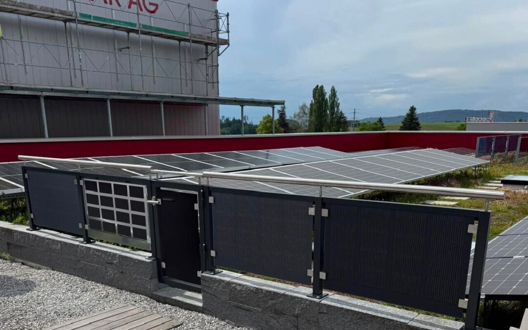 Solargeländer – Strom erzeugen mit Stil