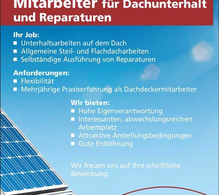 Stelleninserat