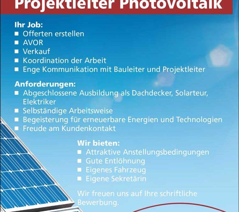 Stelleninserat