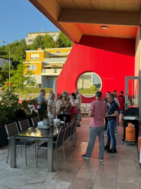 Besuch des Kiwanis KC Uzwil Fürstenland bei der B. Stillhart Dach + Fassaden + Solar AG